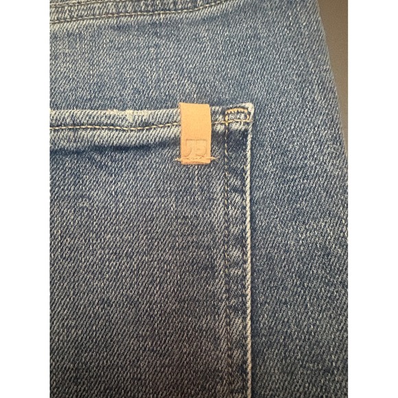 Joe's Jeans The Raine Ankle High Rise Slim Straight Barnes Destructed Button Fly - Picture 6 of 7